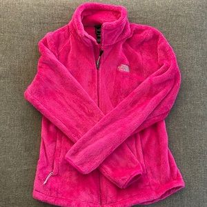 North face pink fleece